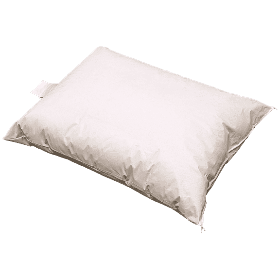 2 Pack Vinyl Covered Medical Bed Pillows 19 in x 25 in | Wipeable Easy Clean | Fluid Stain Resistant