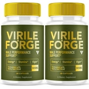 2 Pack Virile Forge Pills, VirileForge Max Performance Capsules 120 Capsules