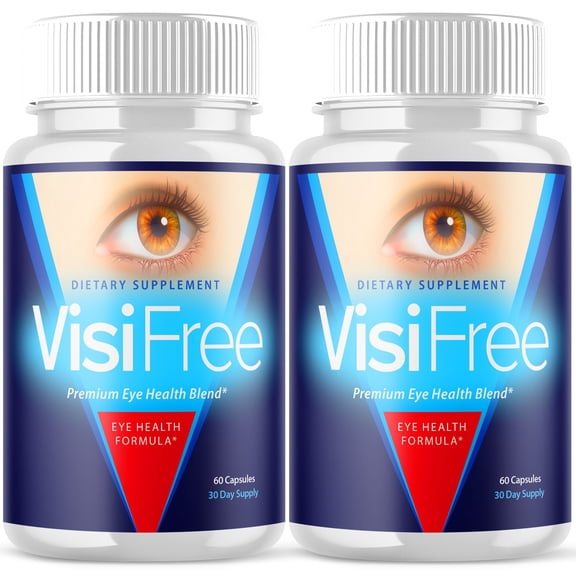 (2 Pack) VisiFree - Revolutionary Advanced Vision Matrix Formula - Supports Healthy Vision - Dietary Supplement for Eyes Sight - 120 Capsules