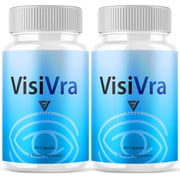 2 Pack VisiVra Advanced Vision Formula, Visi Vra Eye Support 120 Capsules