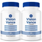 2 Pack Vision Vance Capsules   Daily Eye Care with Original Blend to Support Visual Wellness, Eye Comfort & Vision | Just 2 Gentle, Easy-to-Swallow Pills 120 Capsules