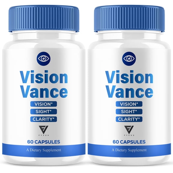 (2 Pack) Vision Vance Capsules, Vision Vans Eye Care Supplement (120 Capsules)
