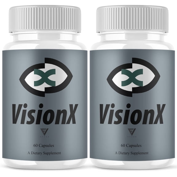 (2 Pack) VisionX Advanced Eye Health Support, Vision X Supplement (120 Capsules)