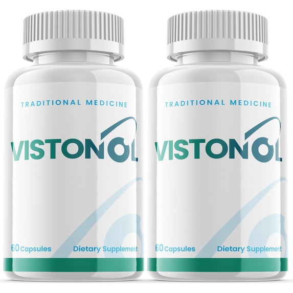 (2 Pack) Vistonol - Revolutionary Advanced Vision Matrix Formula - Supports Healthy Vision - Dietary Supplement for Eyes Sight - 120 Capsules