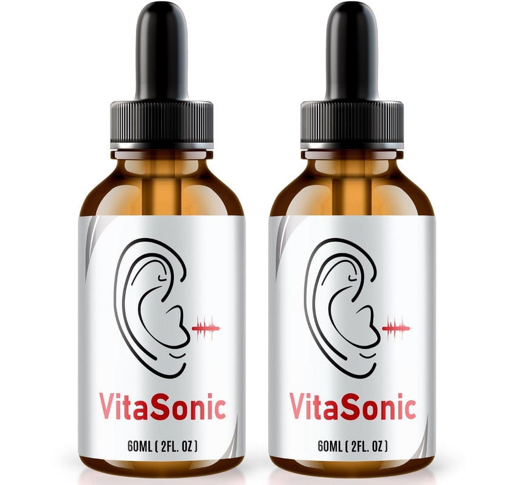 (2 Pack) Vita Sonic Drops, Official VitaSonic Supplement For Clear
