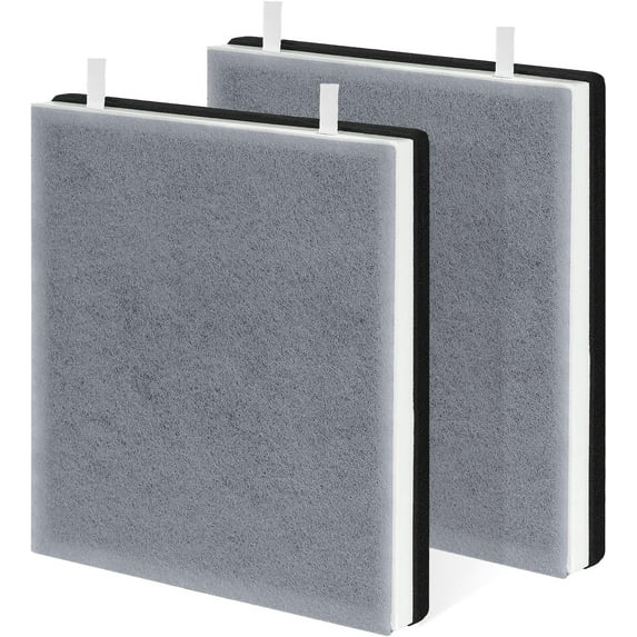 2 Pack Vital 100 Replacement Filter Compatible with LEVOIT Vital 100 Air Purifier, 3-in-1 True HEPA Filter with Activated Carbon Filter, Reduce Dust, Pollen, Odor