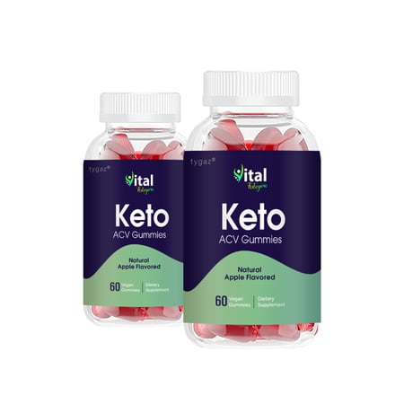 (2 Pack) Vital Ketogenic Gummies - Vital Ketogenic Gummies