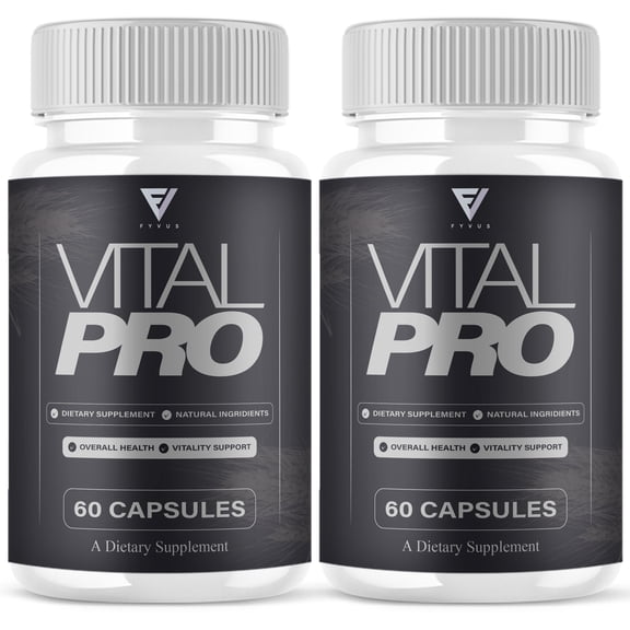 (2 Pack) Vital Pro Capsules, Vital Pro Advanced Performance Support Supplement (120 Capsules)