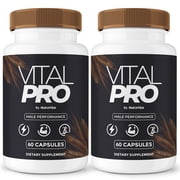 2 Pack Vital Pro   Original VitalPro Capsules with a Natural Daily Blend for Wellness |Clean, Gentle, Easy-to-Swallow Pills 120 Capsules