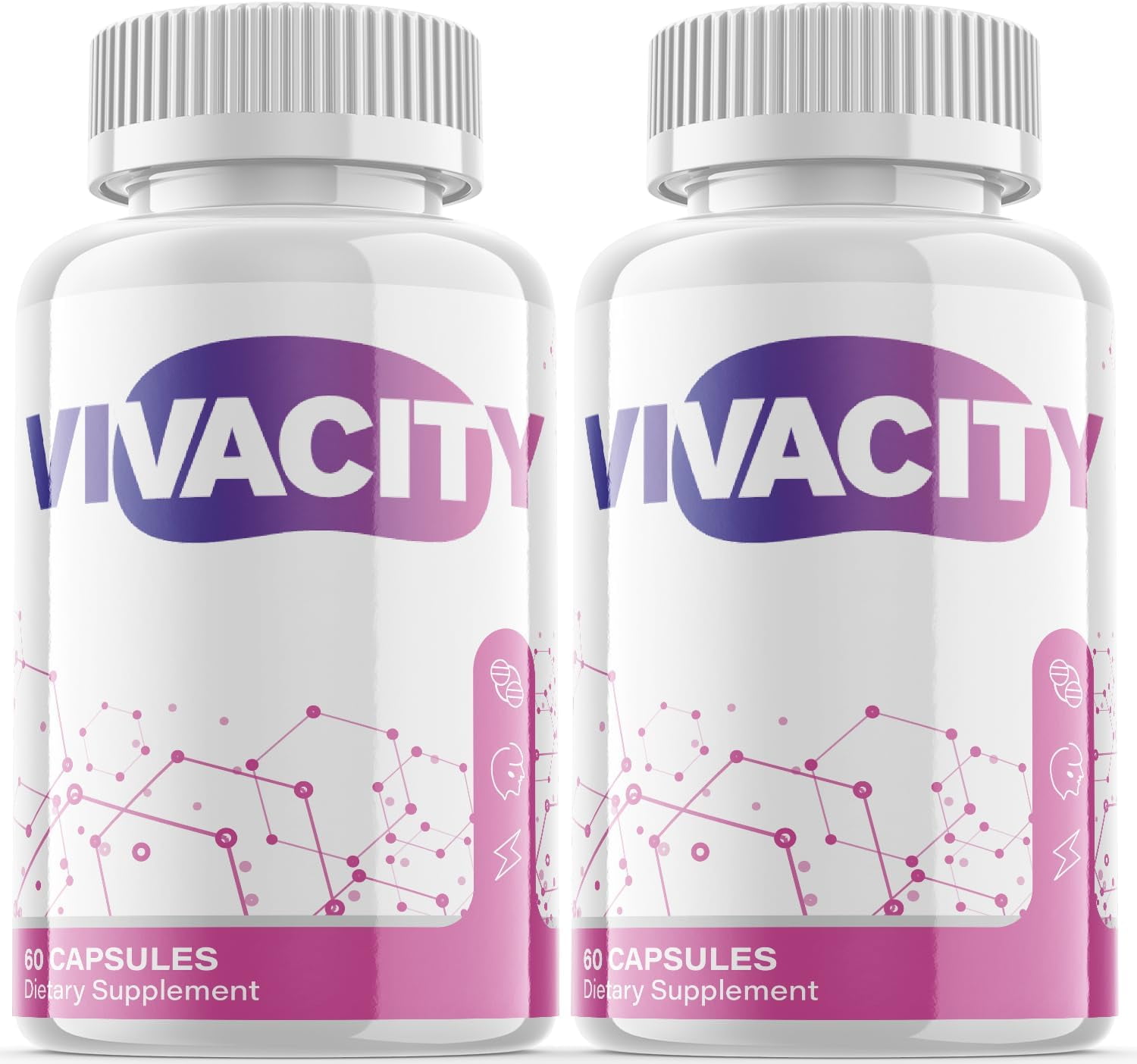 (2 Pack) Vivacity - Keto Weight Loss Formula - Energy & Focus Boosting Dietary Supplements for Weight Management & Metabolism - Advanced Fat Burn Raspberry Ketones Pills - 120 Capsules