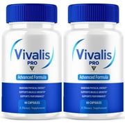 2 Pack Vivalis Pills Vivales Capsules, Vivales Maximum Strength Supplement High Drive Support 120 Capsules