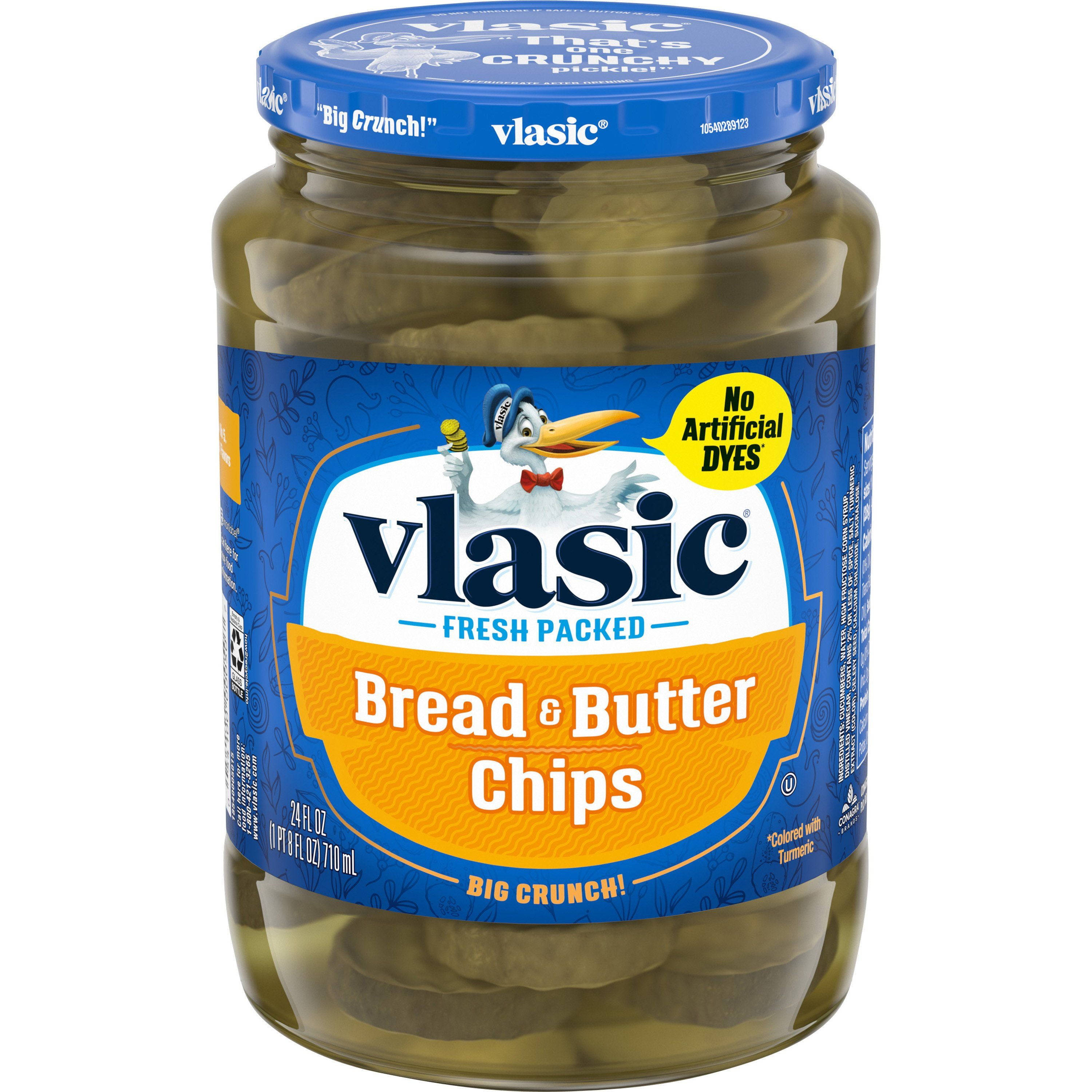 2 Pack - Vlasic Bread & Butter Chips - 24 oz Packaging may vary