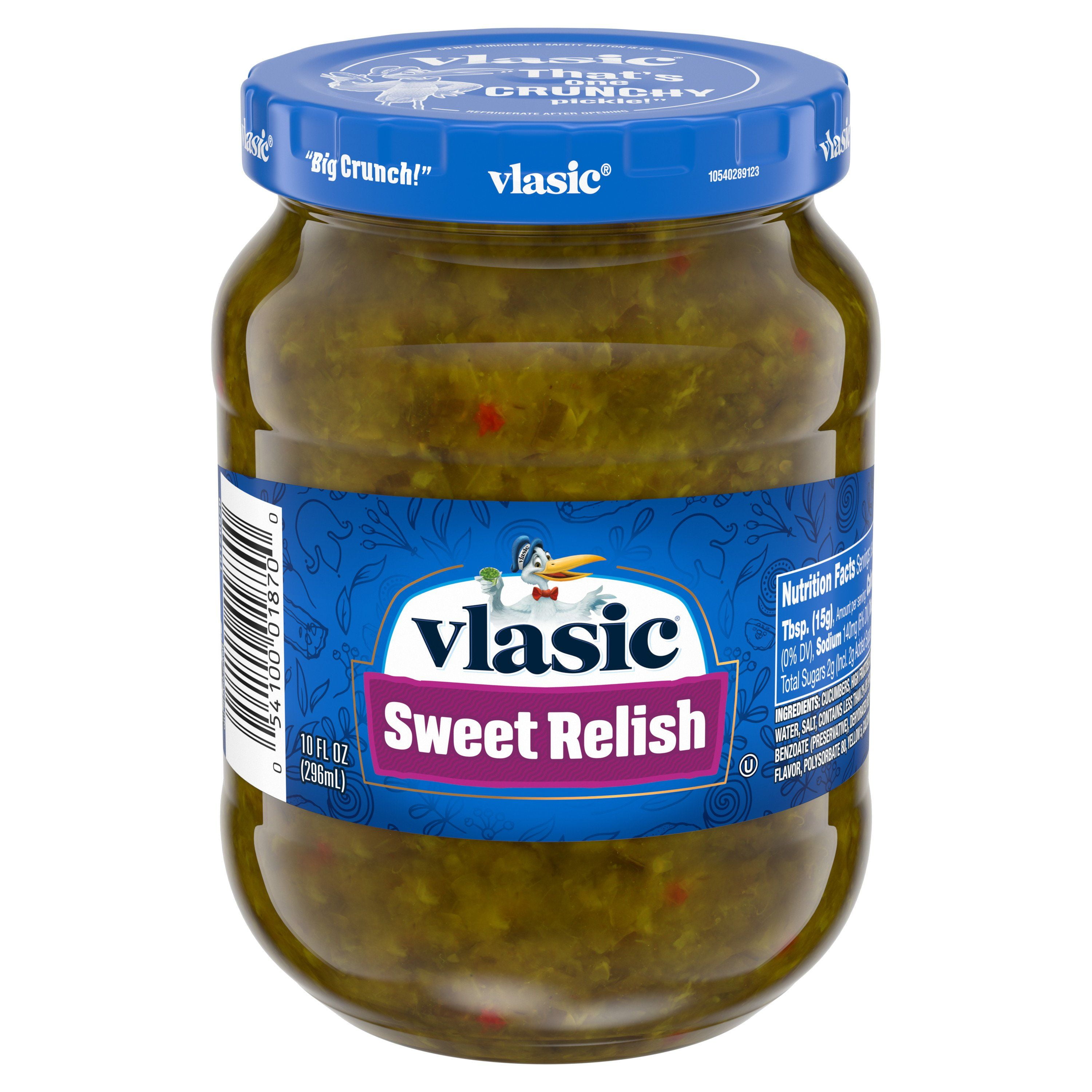 2 Pack - Vlasic Sweet Relish - 10 oz Packaging may vary