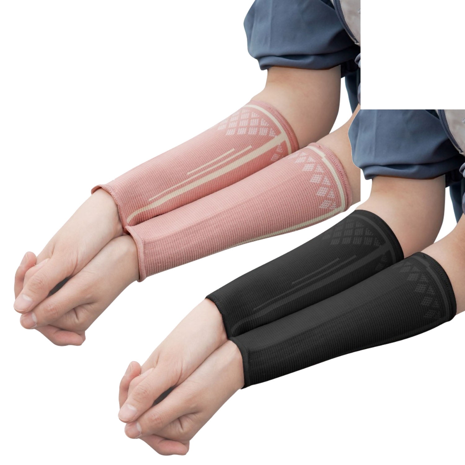 2 Pack Volleyball Compression Sleeves Volleyball Arm Sleeves Forearm