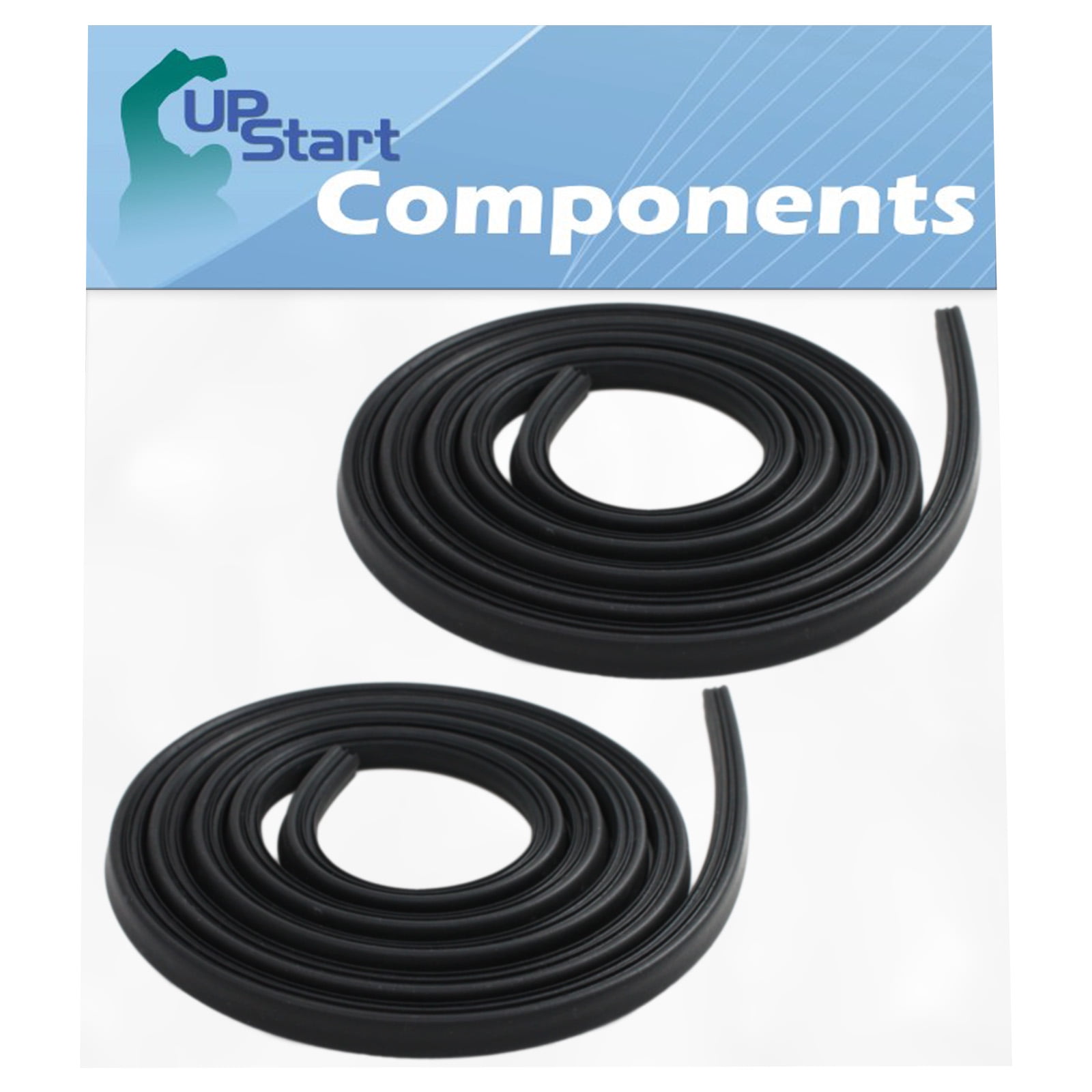 Pack W10509257 Dishwasher Door Gasket Replacement for Whirlpool