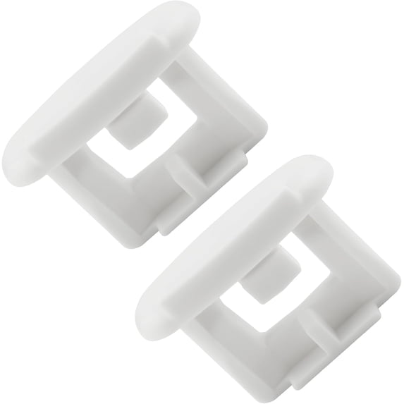 Ge Rack Stopper 2 Pack WD12X10304 Dishwasher Upper Rack Slide End Cap Stop Clip ...