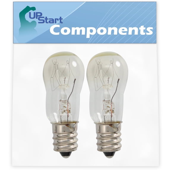 2-Pack WE05X20431 Dryer Light Bulb Replacement for General Electric DRSR483EG5WW Dryer - Compatible with WE4M305 Dryer Drum Light Bulb