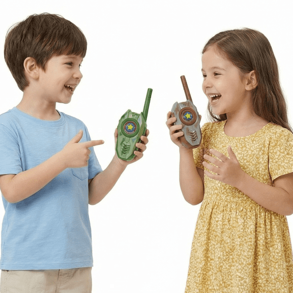 2 Pack Walkie Talkies for Kids, Two Way Radios,Camouflage Kids Walkie Talkies for Boys Girls, Boy Toy Age 3 to 12, Outdoor Toys for Kids Birthday Christmas Gifts