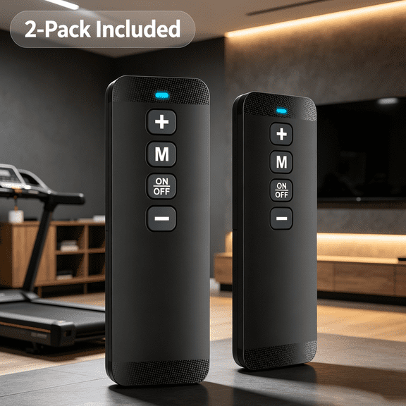 2 Pack Walking Pad Q1 Remote Control Replacement, for HomeFitnessCode Treadmill Smart Control Accessory