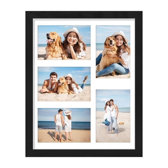 2 Pack Wall Mount Picture Frames Perfect for Home Décor or Office Display