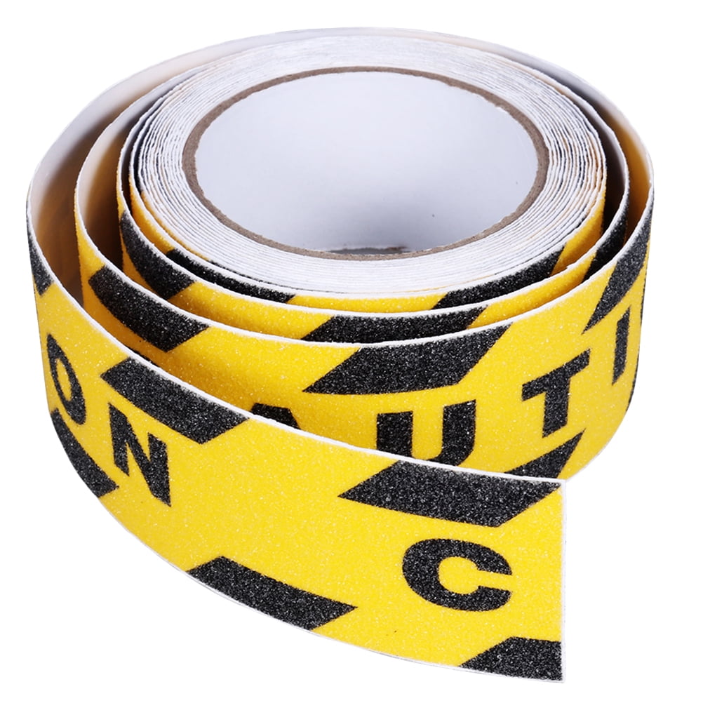 2 Pack Warning Hazard Safety Tape, Double Roll of Adhesive Hazard