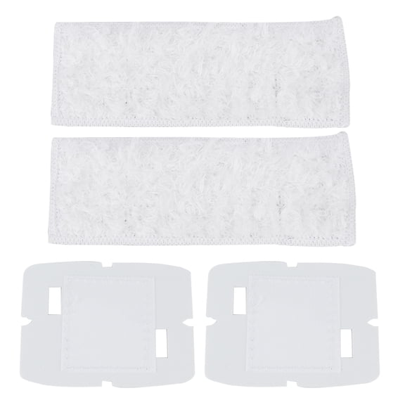 2-Pack Washable Mopping Pads, Compatible with Jet 240 241 Robot Vacuum, Reusable Mop Cloth Accessories