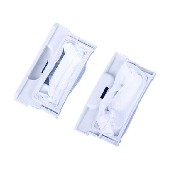 2 Pack Washing Machine Lint Filter Mesh Waste Filter PP Material for Es-fg45h-a Home Laundry Use