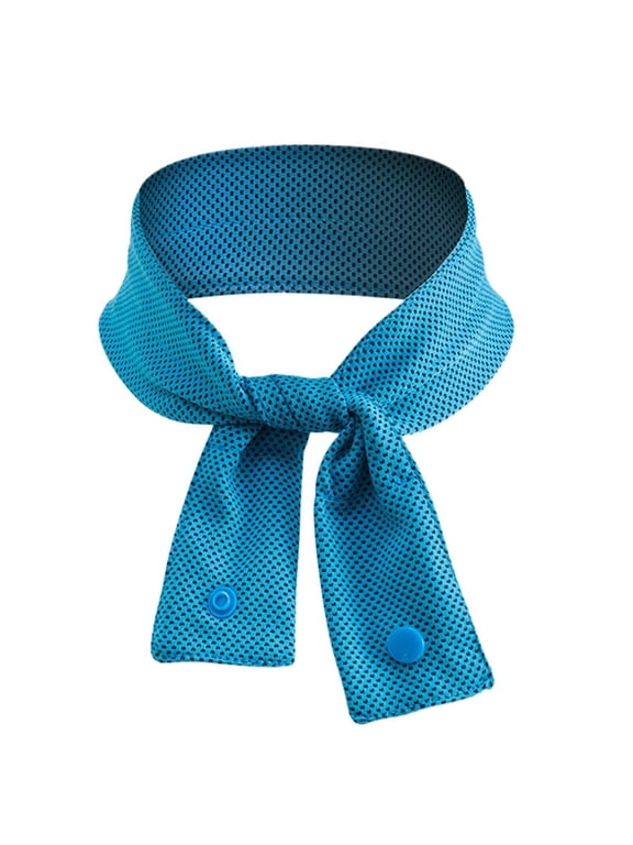 2 Pack Water Activated Cooling Neck Towels, Lightweight Sweat Resistant Chill Bandana for Outdoor Working Gardening