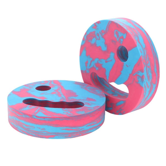 2 Pack Water Aerobics Discs, Aqua Fitness Discs,Swim Discs,EVA Floating Swimming Training Equipment, for Adults, Teenagers, Kids, Handheld Aquatic Exercise Kickboards