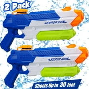 2 Pack Water Guns for Kids - Super Soaker Water Guns- Water Squirt Guns- Outdoor Toys for Boys, Girls- Summer Swimming Pool Beach Water Toys Gifts for Kids Adults