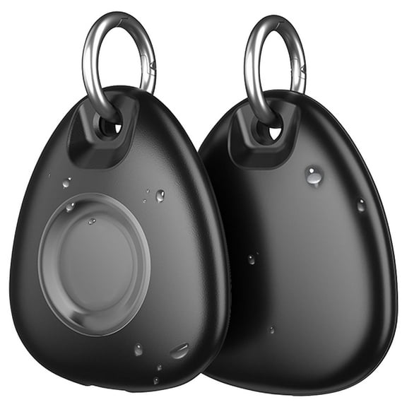 2 Pack Waterproof Airtag Holder for Apple AirTag,  Airtag Keychain Case Full-Body Shockproof Anti-Scratch Small and Lightweight.