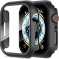 thumbnail image 1 of [2-Pack] Waterproof Case for Apple Watch Series 3/2/1 with Built-in Tempered Glass Screen Protector 42mm [Black], 1 of 6