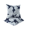 thumbnail image 1 of 2 Pack Waterproof Outdoor Throw Pillows, Fade-Resistant Patio Cushions for Garden Furniture - 18x18 Inch Blue Decorative Pillow Covers, 1 of 7