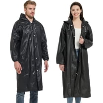 2 Pack Waterproof Rain Ponchos for Adults-Reusable Emergency Raincoats with Hoodand Drawstring -LightweightPonchos