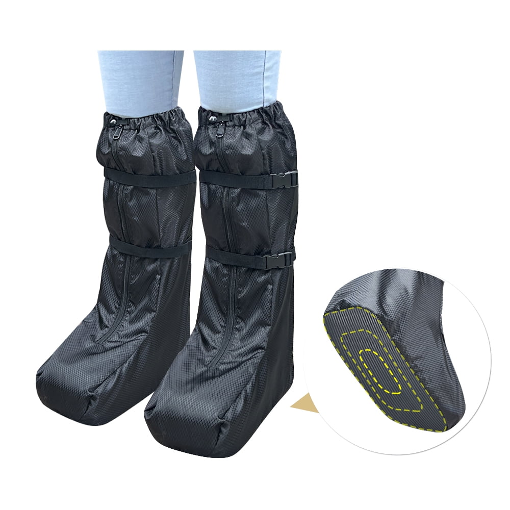 2-Pack Waterproof Tall Walking Boot Covers, Orthopedic Protectors - Main Image