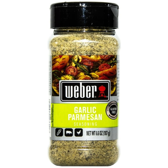 2 Pack | Weber Garlic Parmesan Seasoning (6.6 oz.)