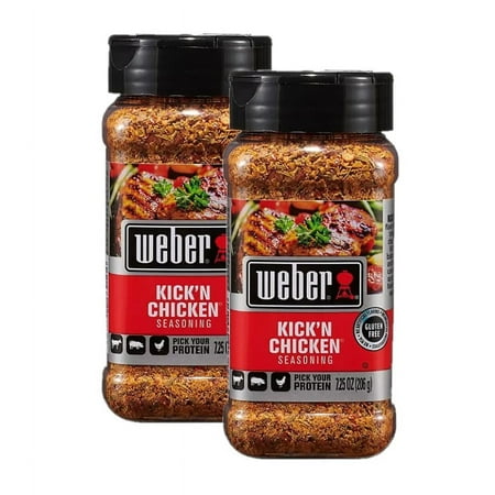 2 Pack | Weber Kick 'n Chicken Seasoning (7.25 oz.)