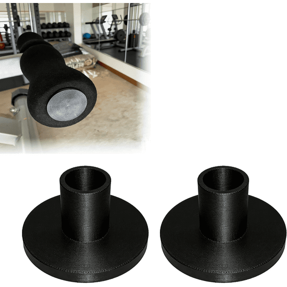 2-Pack Weight Bench End Caps Compatible with PASYOU Adjustable Weight Bench Bench Pad Retainers & Anti-Slip Stabilizers