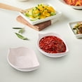 thumbnail image 1 of 2-Pack Wheat Stalk Leaf-Shaped Snack Plates, Japanese Style Soy Sauce Dishes, Ceramic Pickle Bowls., 1 of 5