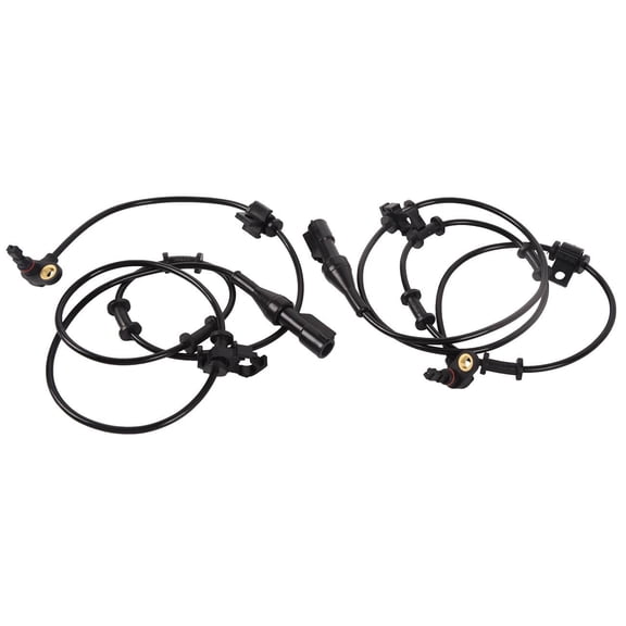 2-Pack Wheel Speed Front Left and Right Side Black-2PCS ABS Speed Sensors Front Left + Right Side