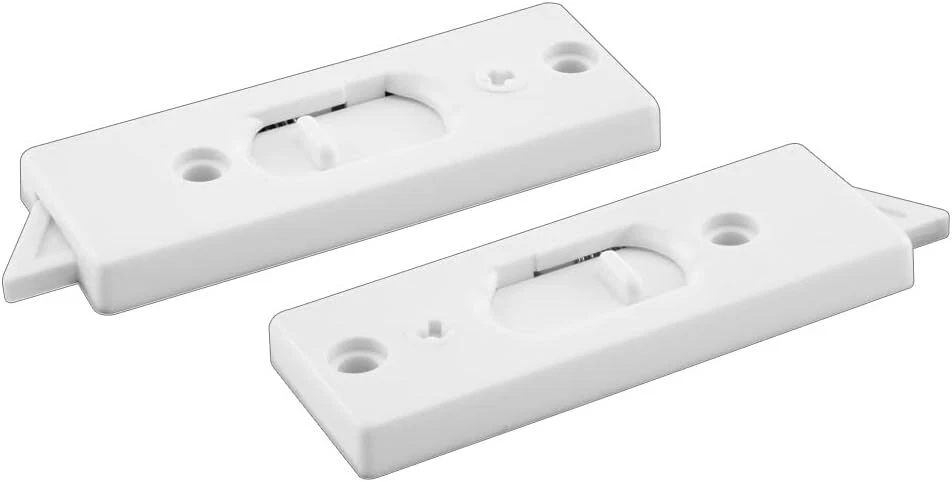 2 Pack White Tilt Latches For Vinyl Sliding Windows Easy Install Spring ...