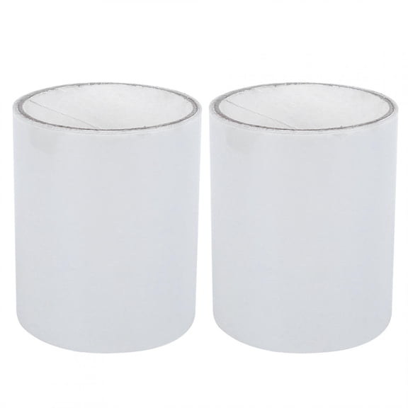 2-Pack White Waterproof Repair Tape, 10cm x 1.5m - Strong Adhesion for Pipe and Hose Leak Fix