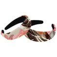 2 Pack Wide Headbands for Women Cute Fashion Hair Accessories for Daily