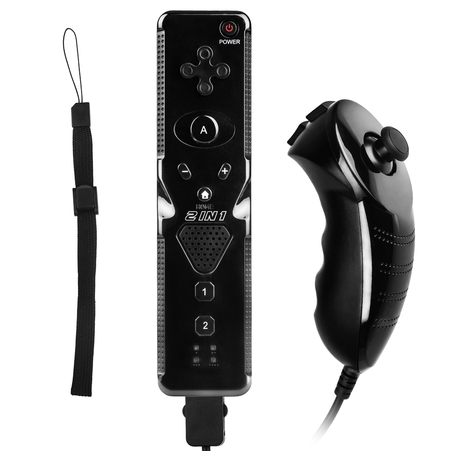 Kit Controle Wii Remote + Controle Nunchuck - Nintendo Wii (Usado) -  Bragames