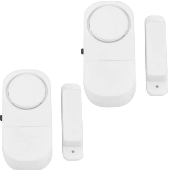 2 Pack Window Door Alarm, Sensor Door Alarm for Kids Safety, Alarm System for Home Security for Pool, Garage, Apartment, Dorm, RV and Office