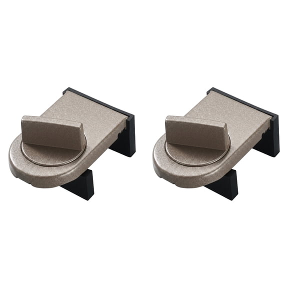 2-Pack Window Security, Adjustable Wedge Window Stops & Locks for Sliding Windows – Suitable for Home Offices & Cars