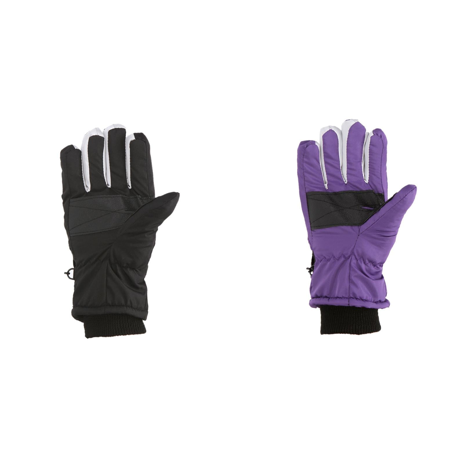(2Pack) Winter Outdoor Boys Girls Toddlers Gloves Snow Skating