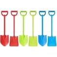 thumbnail image 1 of 2 Pack Winter Snow Shovel, SSNTSY Plastic Beach Shovel, 15 inch Shovel Toy with Ergonomic Handle for Home Outdoor Camping Beach Travel, 1 of 8