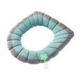 thumbnail image 1 of 2-Pack Winter Toilet Seat Cover Set with Handle | Soft Knitted Fabric | Full Surround Design for Round & Elongated Toilets | Washable & Easy Install | 47x36cm, 1 of 1