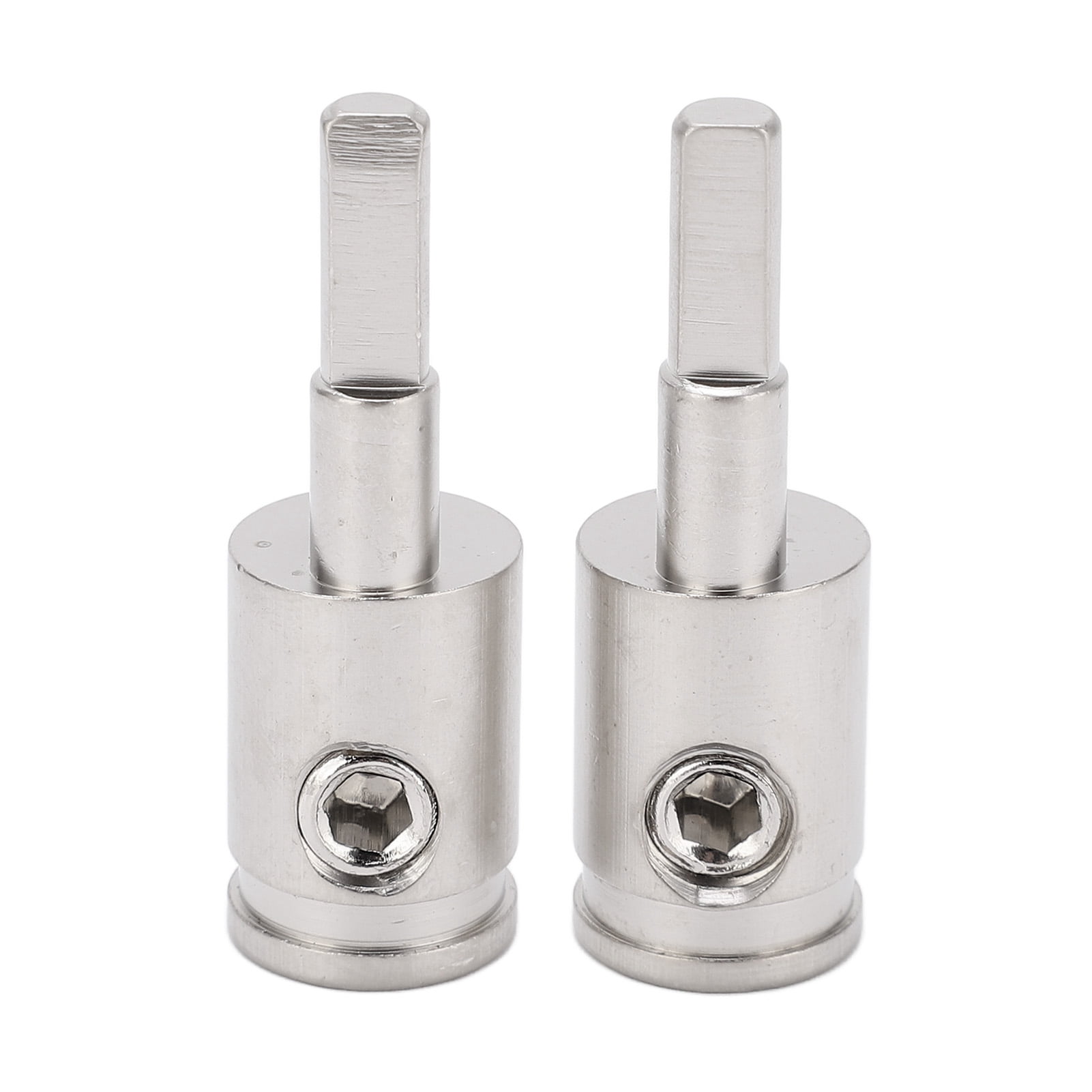 2Pack Wire Gauge Reducer, 4GA to 8GA Audio Amp Input Adapter, Nickel